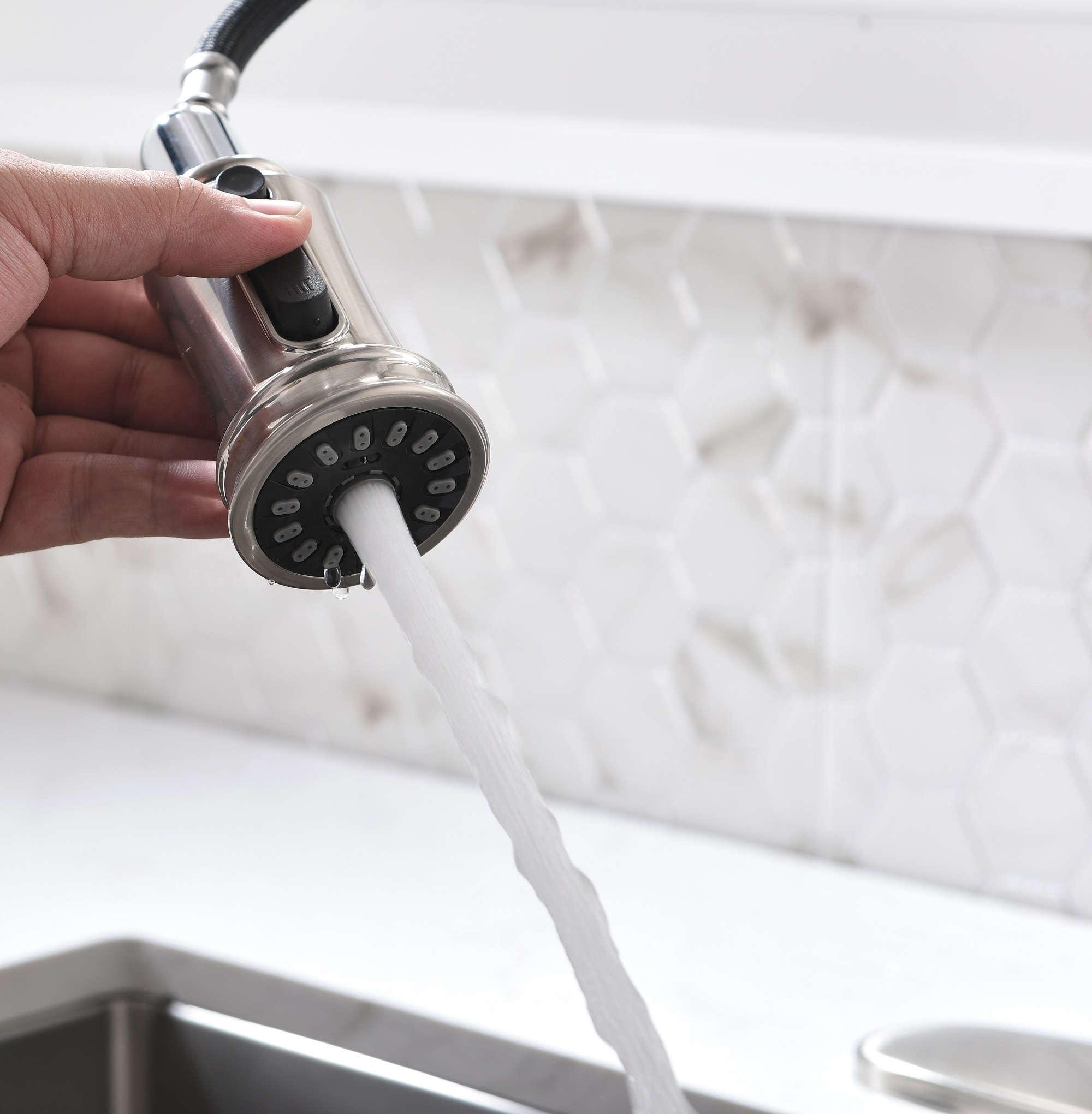 APS135-BN Kitchen-Faucet Cupc Swivel Spout For Kitchen Sink Faucet Pull Down Kitchen Faucet