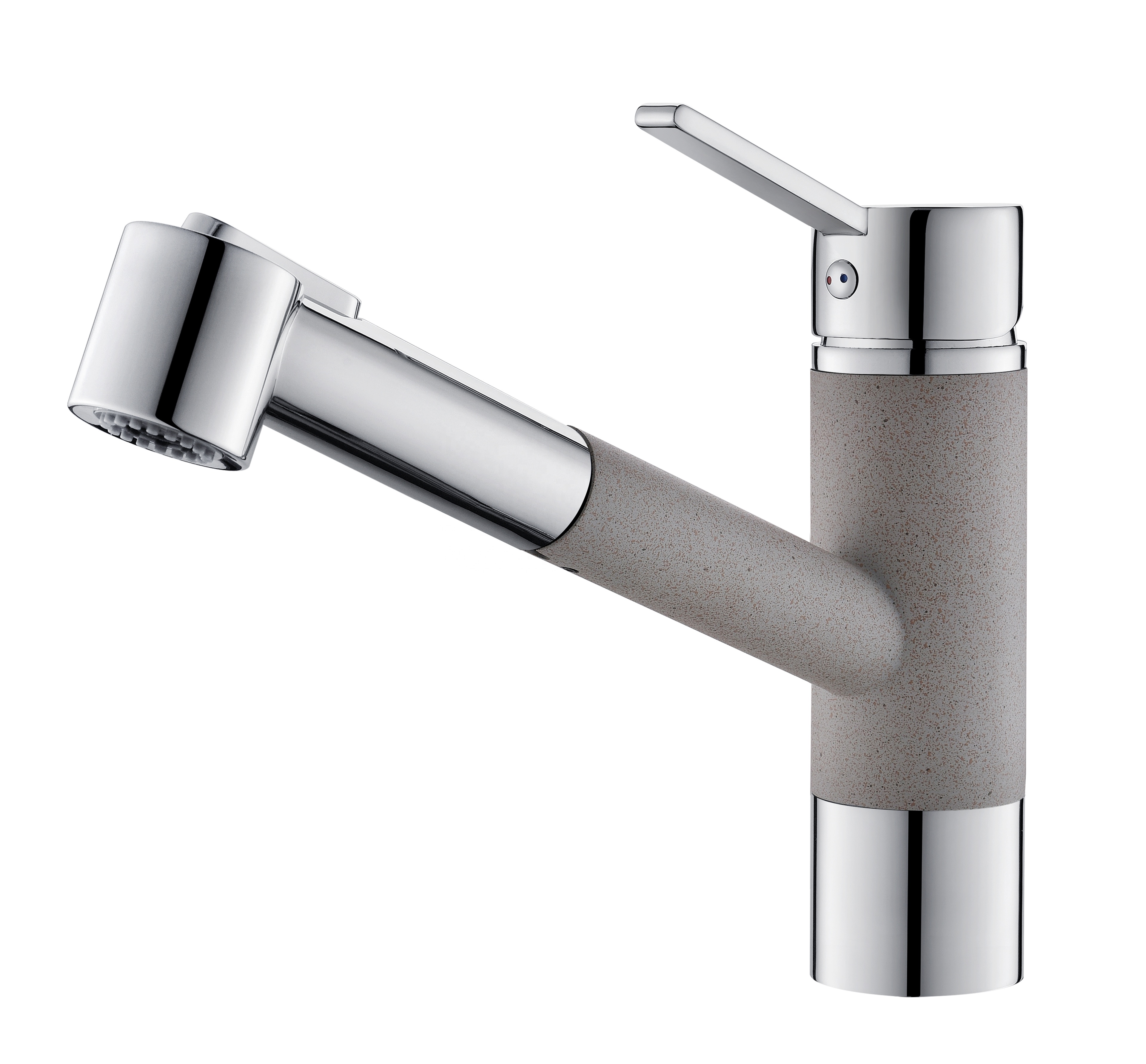 Kitchen Faucet Pull Out Stainless Steel 120 Swivel Oull-Out Removable Kitchen Faucet