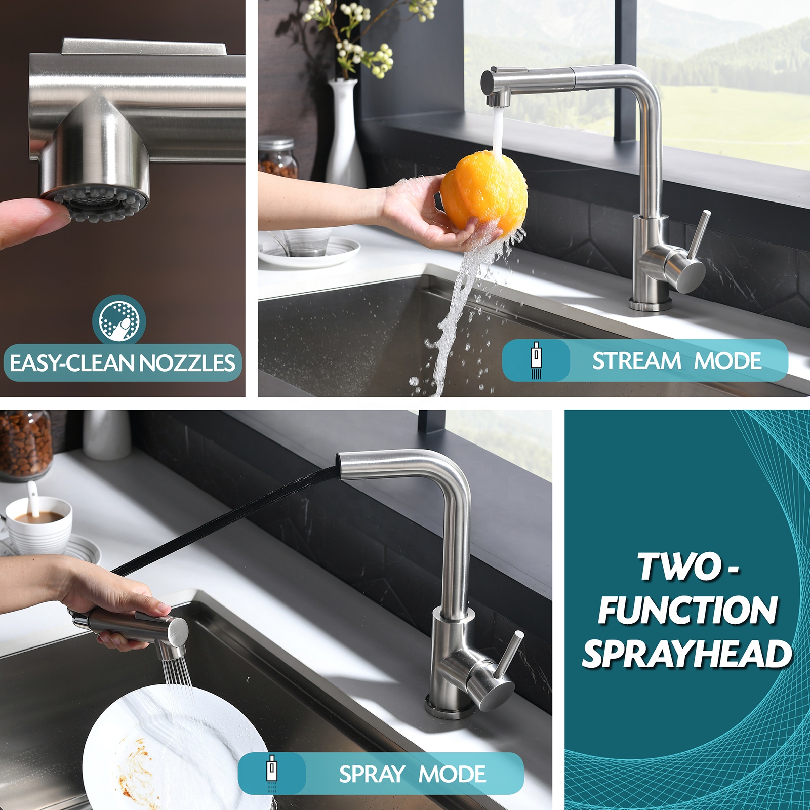 Factory Direct Supply Touch Kitchen Bathroom Basin Faucets Bathtub