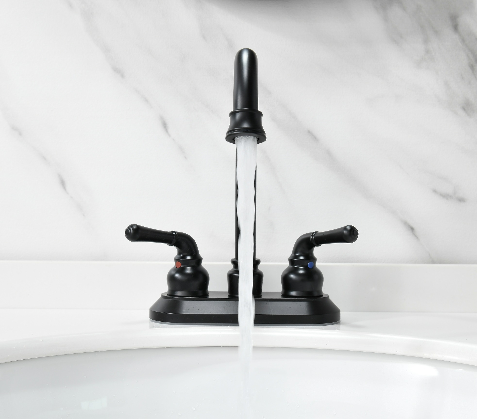 LVITAN Manufacture Good Price Classic Matte Black Bathroom Washbasin Faucet Antique Brass Basin Faucet