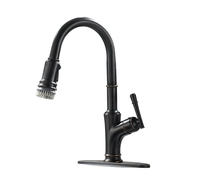 APS135-ORB Oil Rubbed Bronze Kitchen Faucet 3 Way Kitchen Faucet Sink Taps CUPC Kitchen Faucet