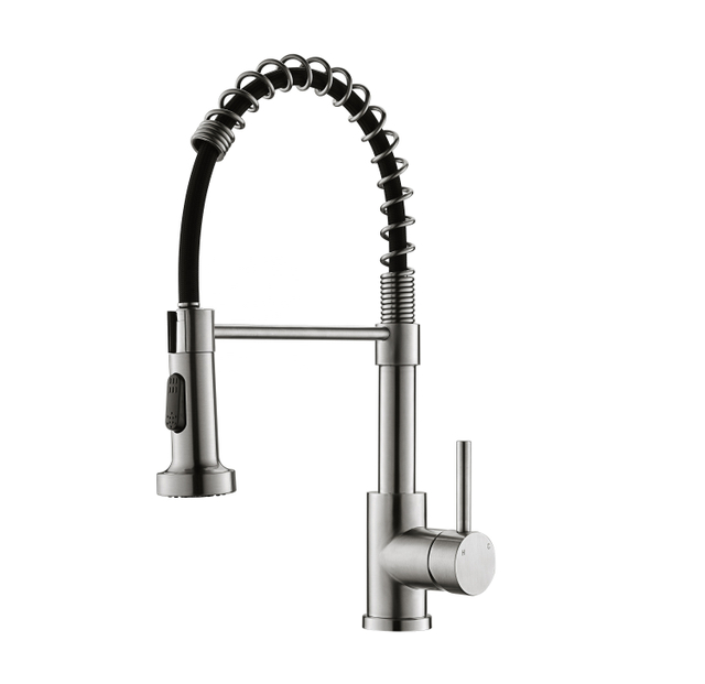 APS262-BN Kitchen Faucet Modern Universal Splash Filter Faucet Stainless Steel Kitchen Faucet