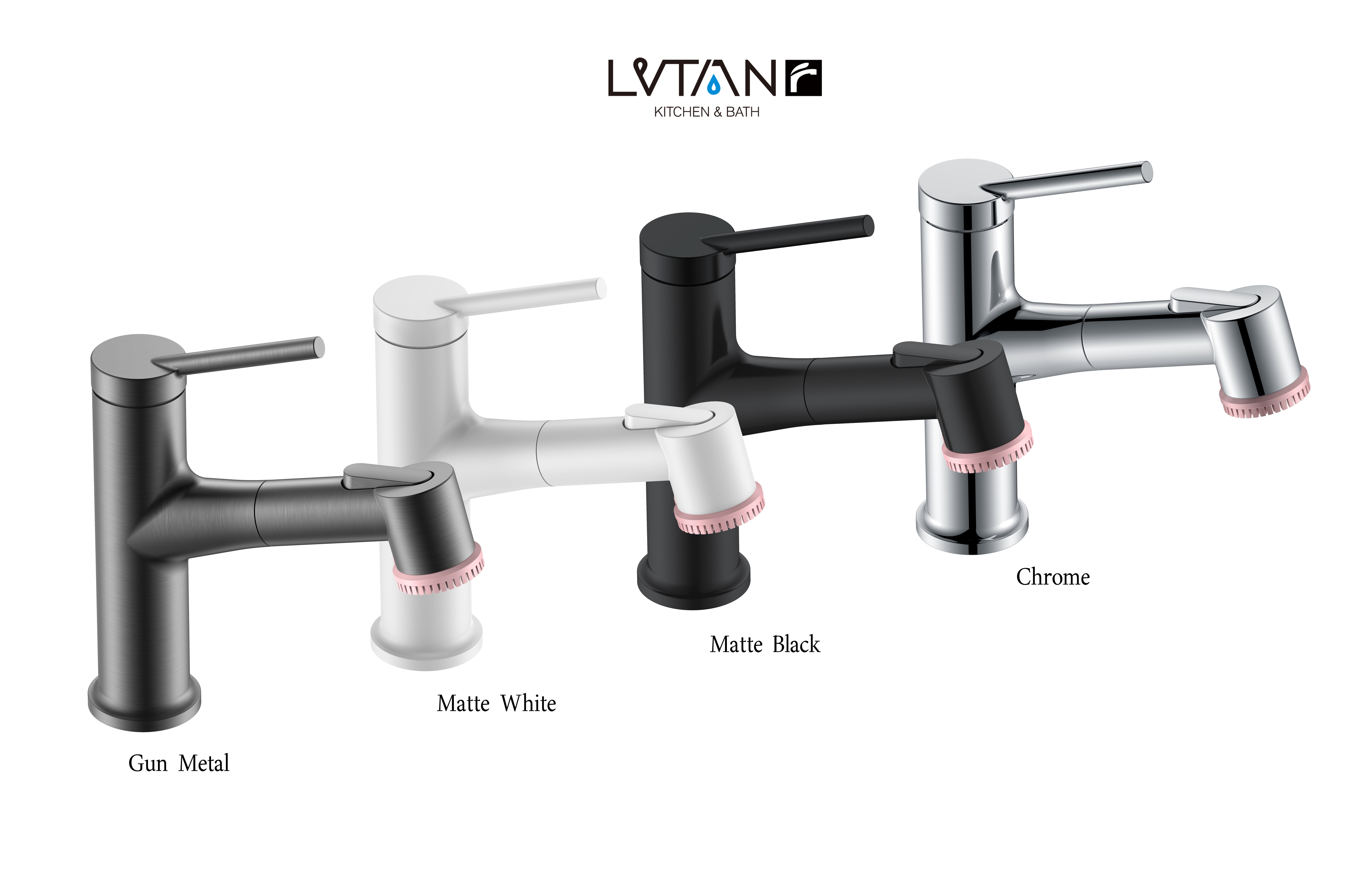 White Bathroom Faucet