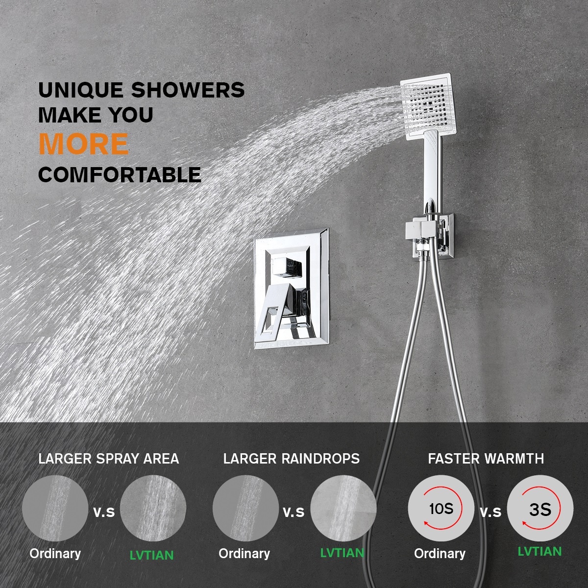 Shower Faucet Kaiping Professional Manufacture Bath Room Shower Set