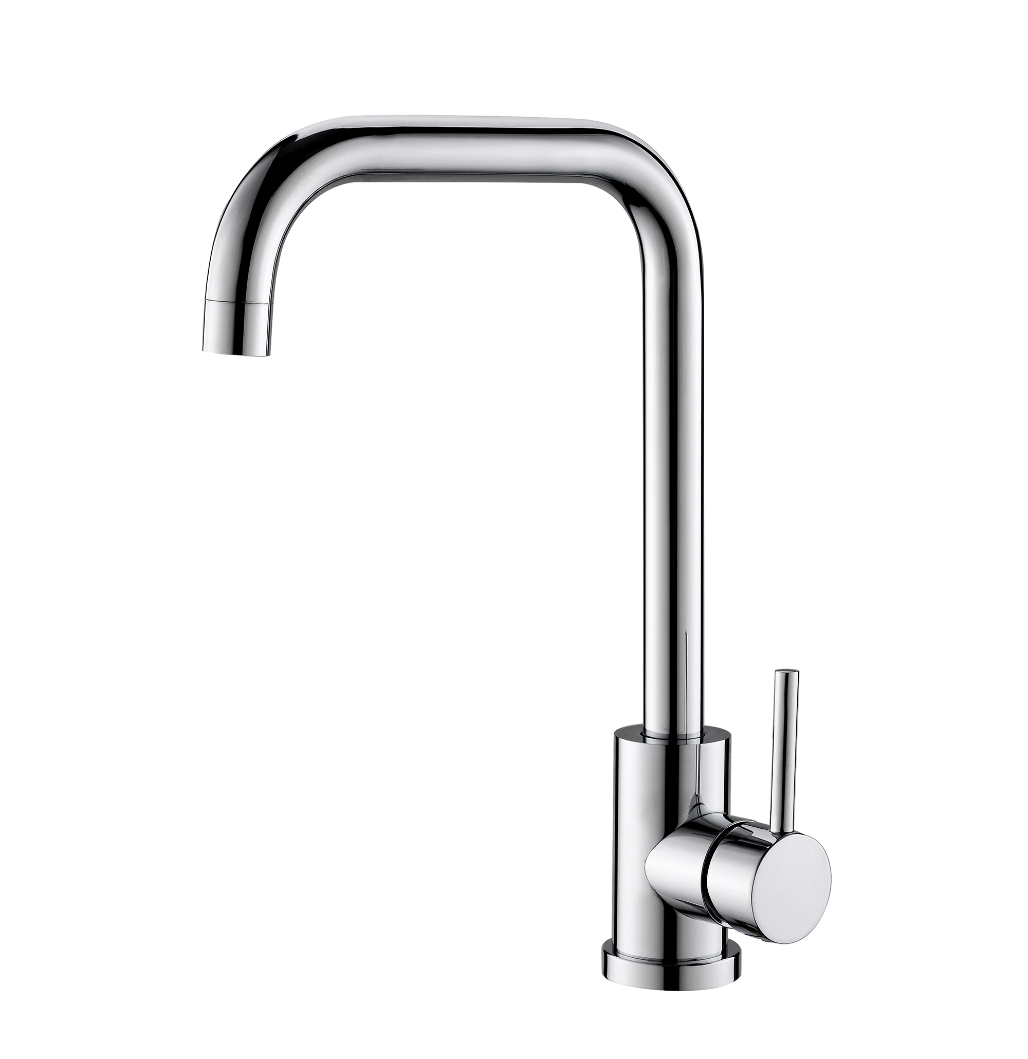 304 Stainless Steel Chrome Color Elegent Kitchen Taps Faucet