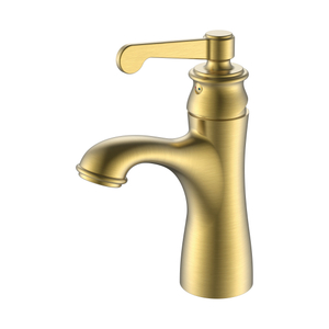 Gold Bathroom Faucet Single One Hole Bathroom Faucets