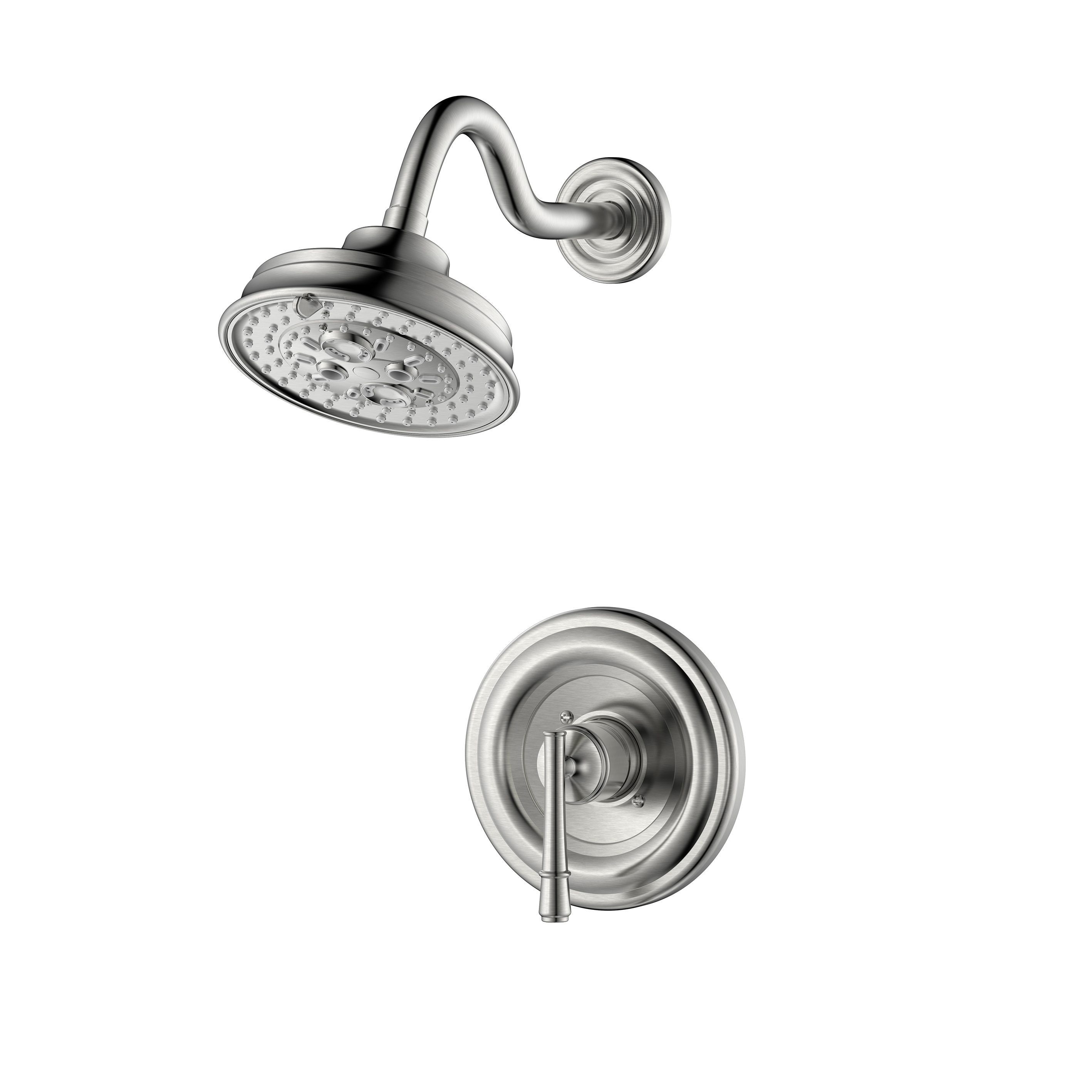 Shower Faucet System Brushed Nickel Shower Faucet