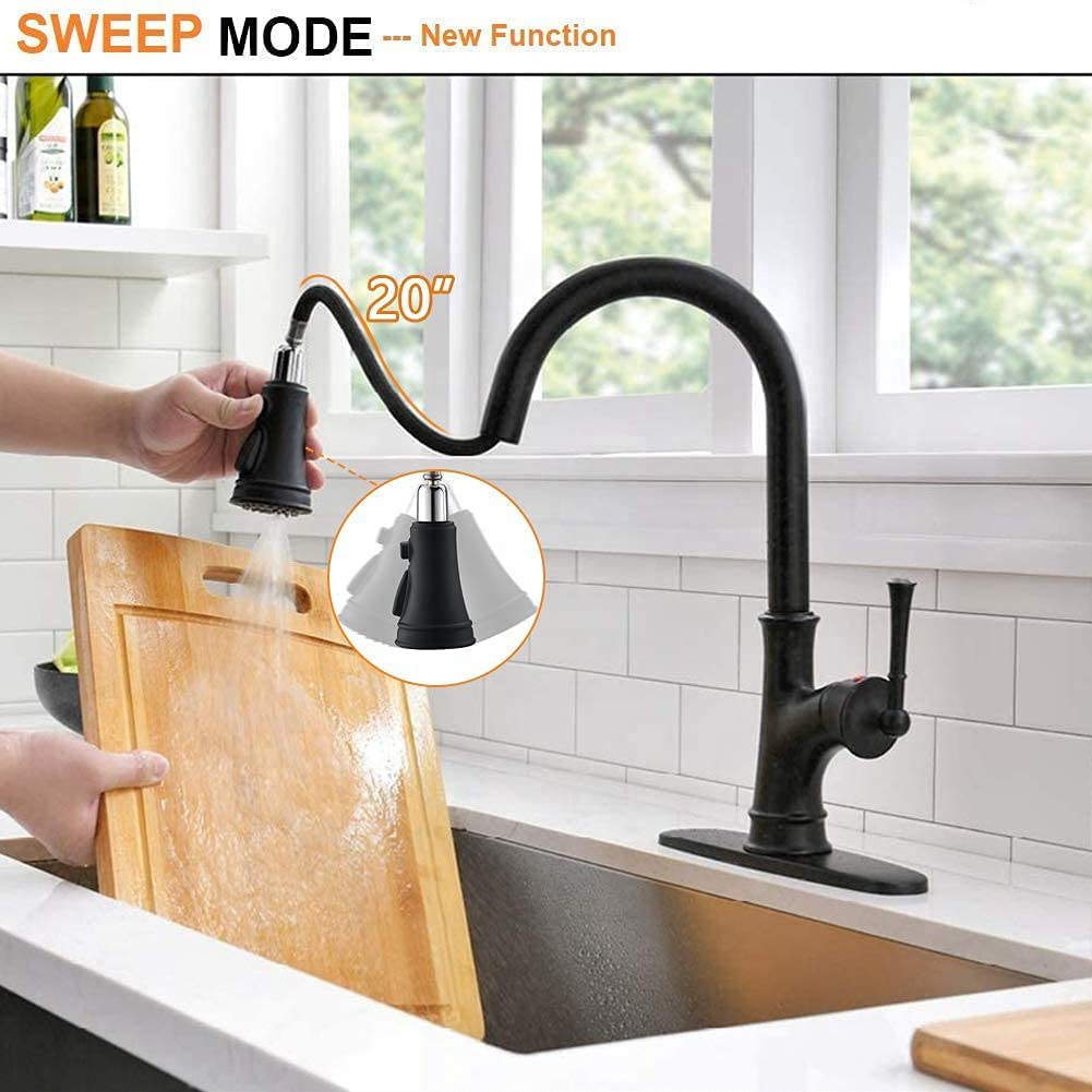Kitchen Mixer Faucet OEM Kitchen Faucet Manufacturer CUPC Certificated Classic Style Pull Down Kitchen Faucet