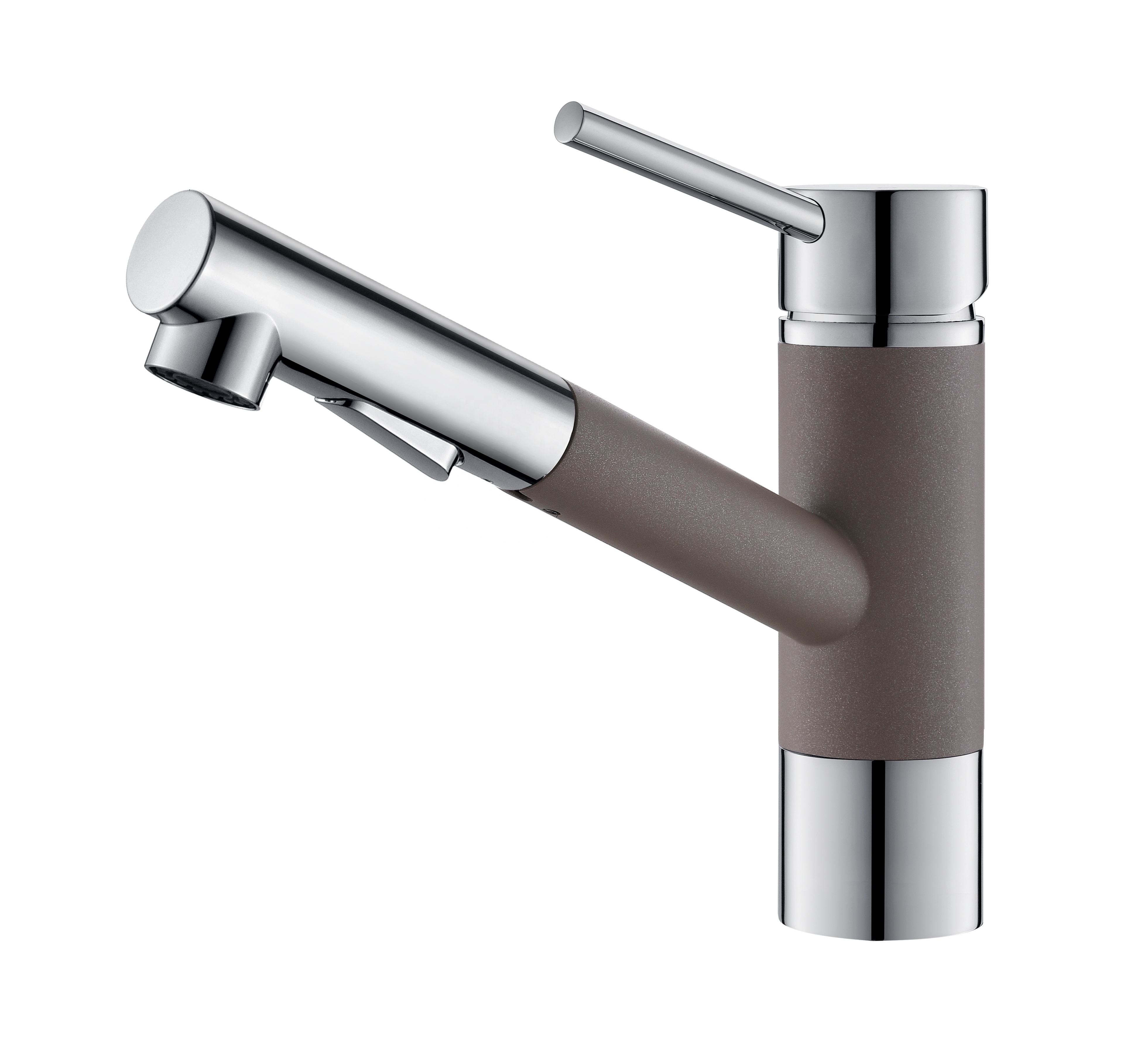Contemporary Stainless Steel Pull Out Kitchen Faucets Taps Kitchen Sink Faucets