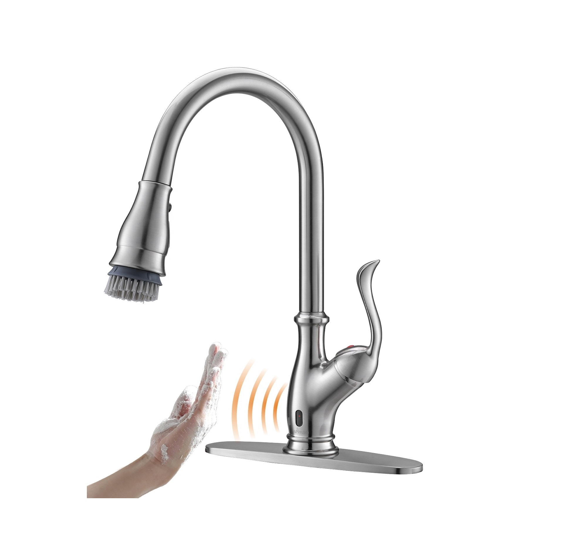 Best Selling Pull Down High Standard Automatic Water Faucet Sensor Kitchen Faucet