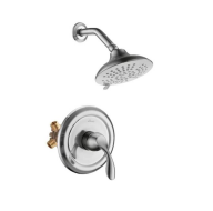 Black Shower Faucet Set Built-In Shower Faucet Bathtub Faucet Mixer Bath & Shower Sets