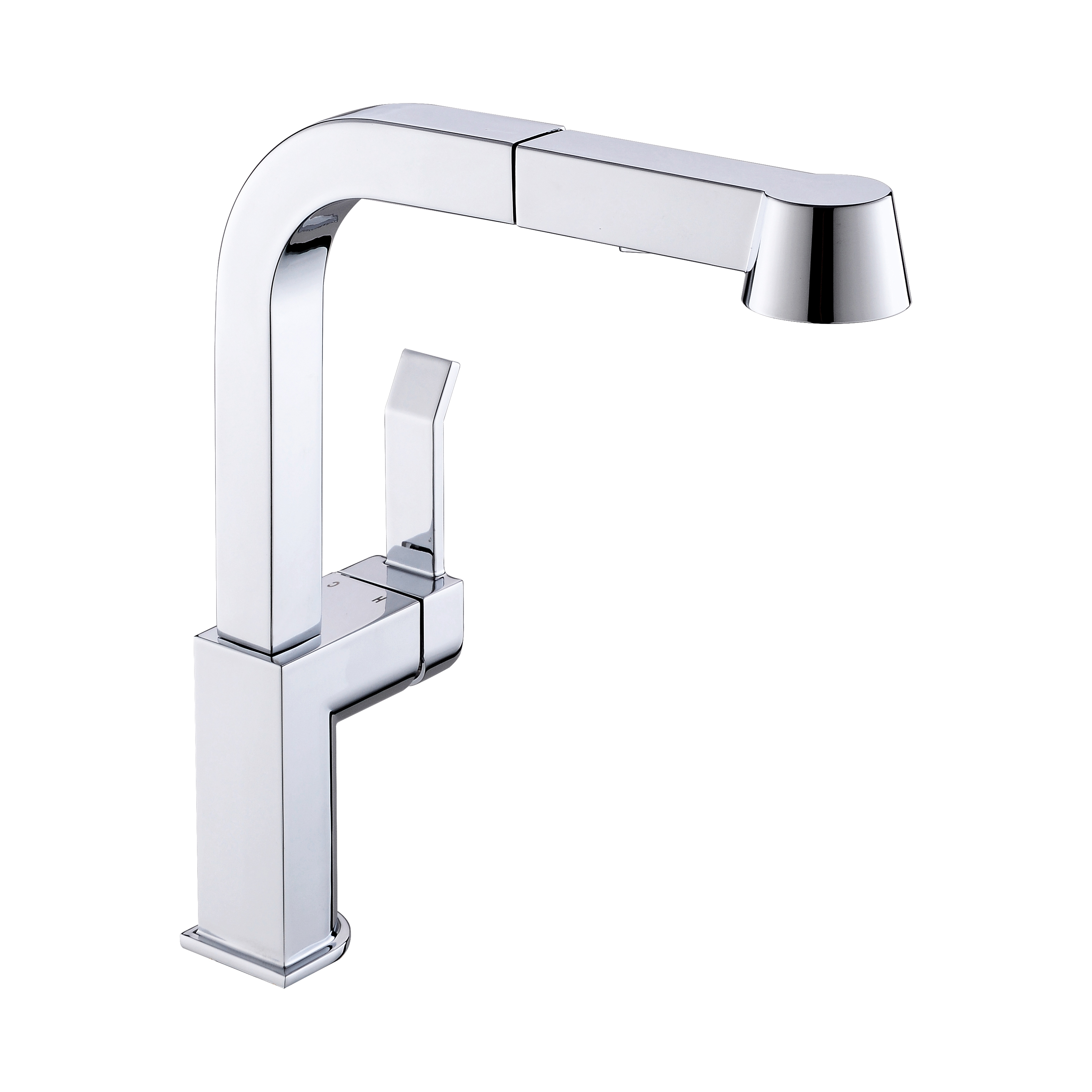 Chrome Kitchen Faucet Modern Kitchen Faucets in Square Shape