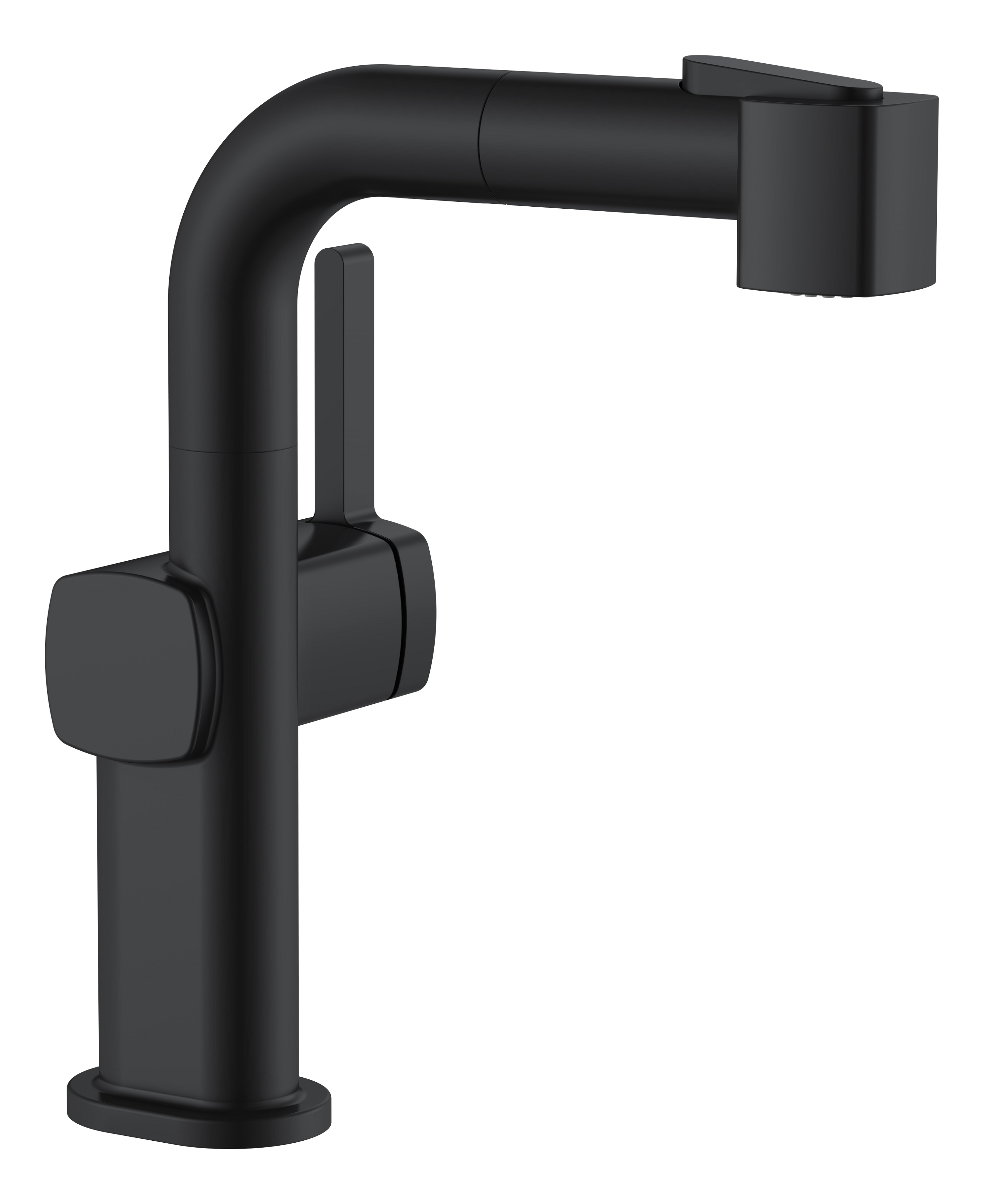 There's A Rising Fad That's Making Waves in Kitchen Area Layout-- Black Kitchen Faucets