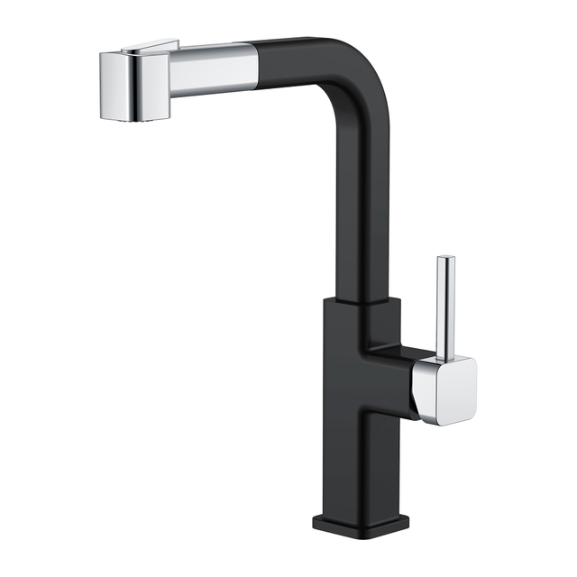 Latest Square Kitchen Faucet Black And Chrome Kitchen Faucets Pull Out Modern Kitchen Faucet