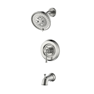 2 Handle Bathtub And Shower Faucet with Valve