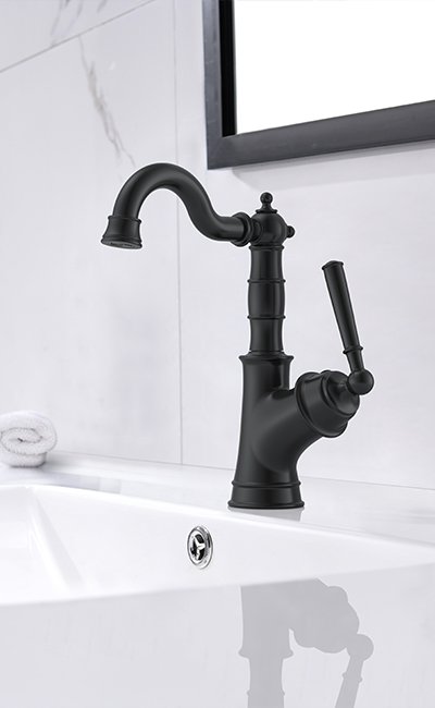 single hole bathroom faucet