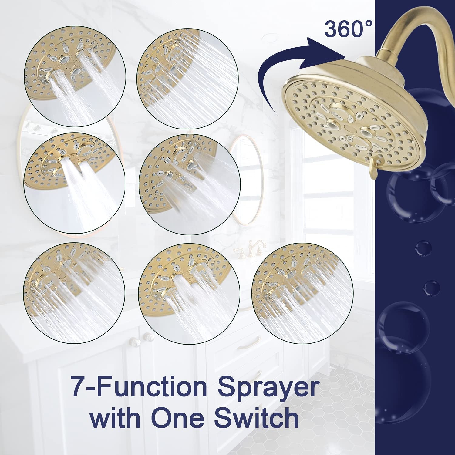 Made In China Superior Quality Shower Faucet Bathtub Faucet Shower Gold Shower Set Faucet
