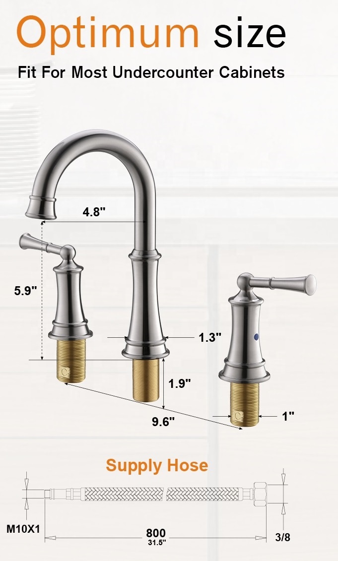 Bathroom Faucet 2022 Sink Basin Faucets Brushed Stainless Steel Bathroom Wash Basin Faucet