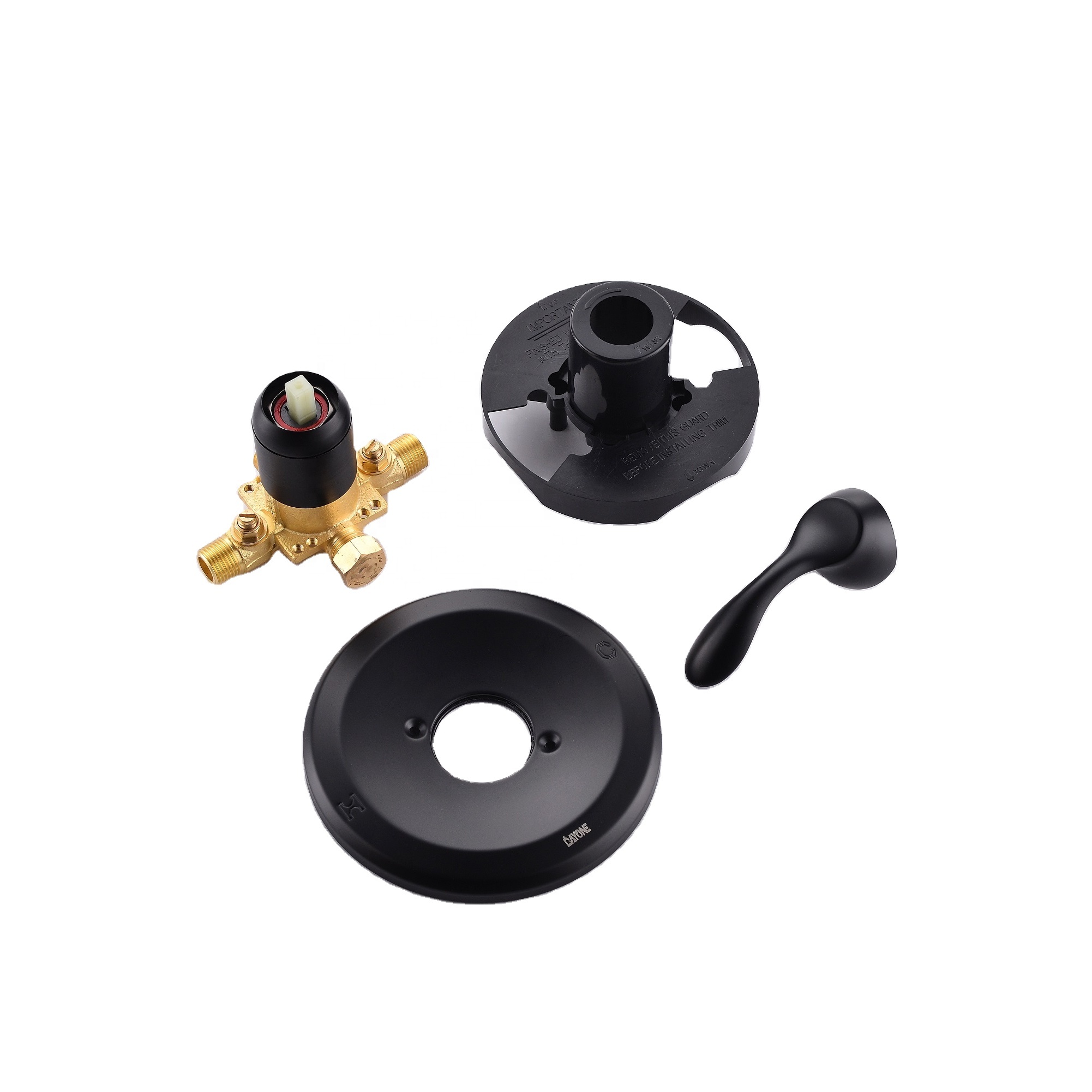 Superior Quality Shower Faucet Bathroom Black Shower Head And Faucet Set For Tub