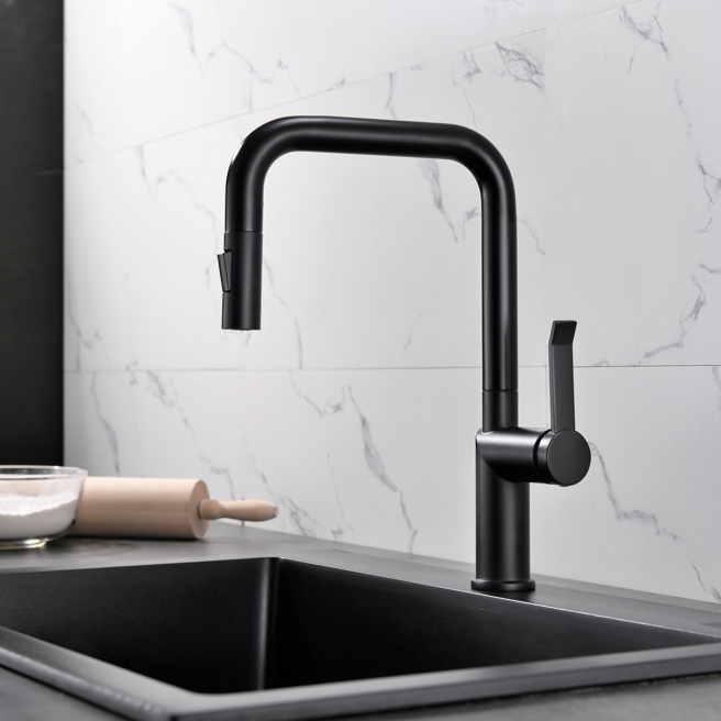 Single Hole Kitchen Faucets Pull Down Modern Kitchen Faucets