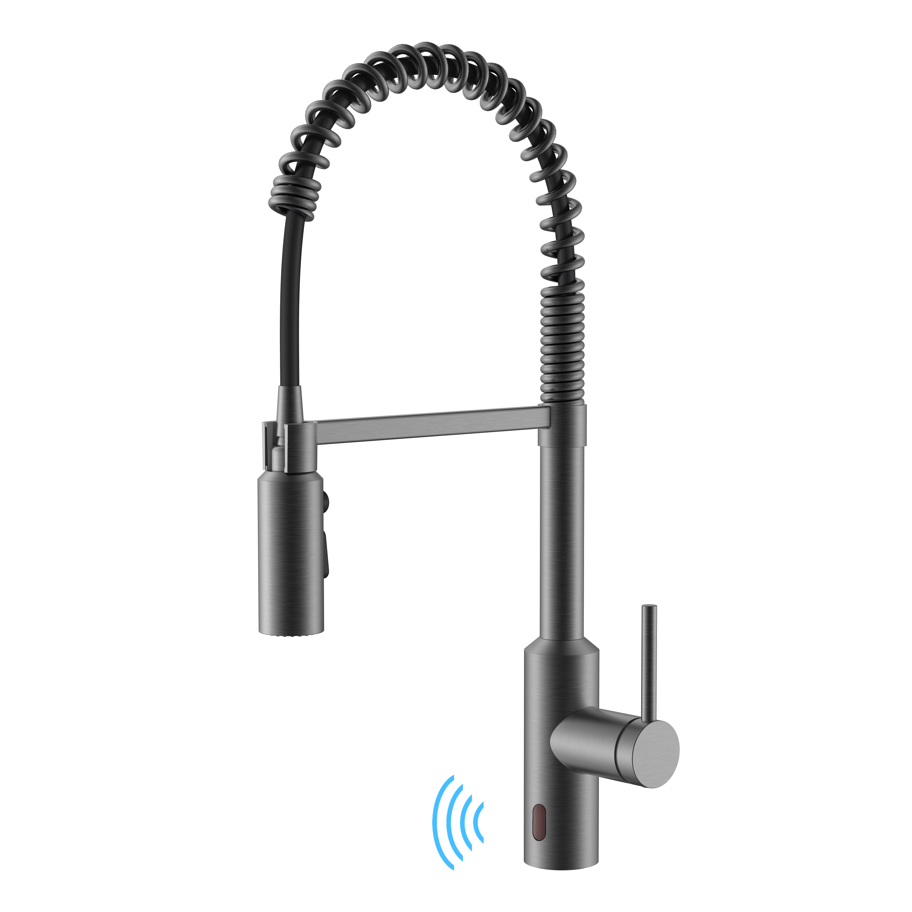 Touchless Kitchen Faucets Brushed Nickel Pull Down Kitchen Faucet