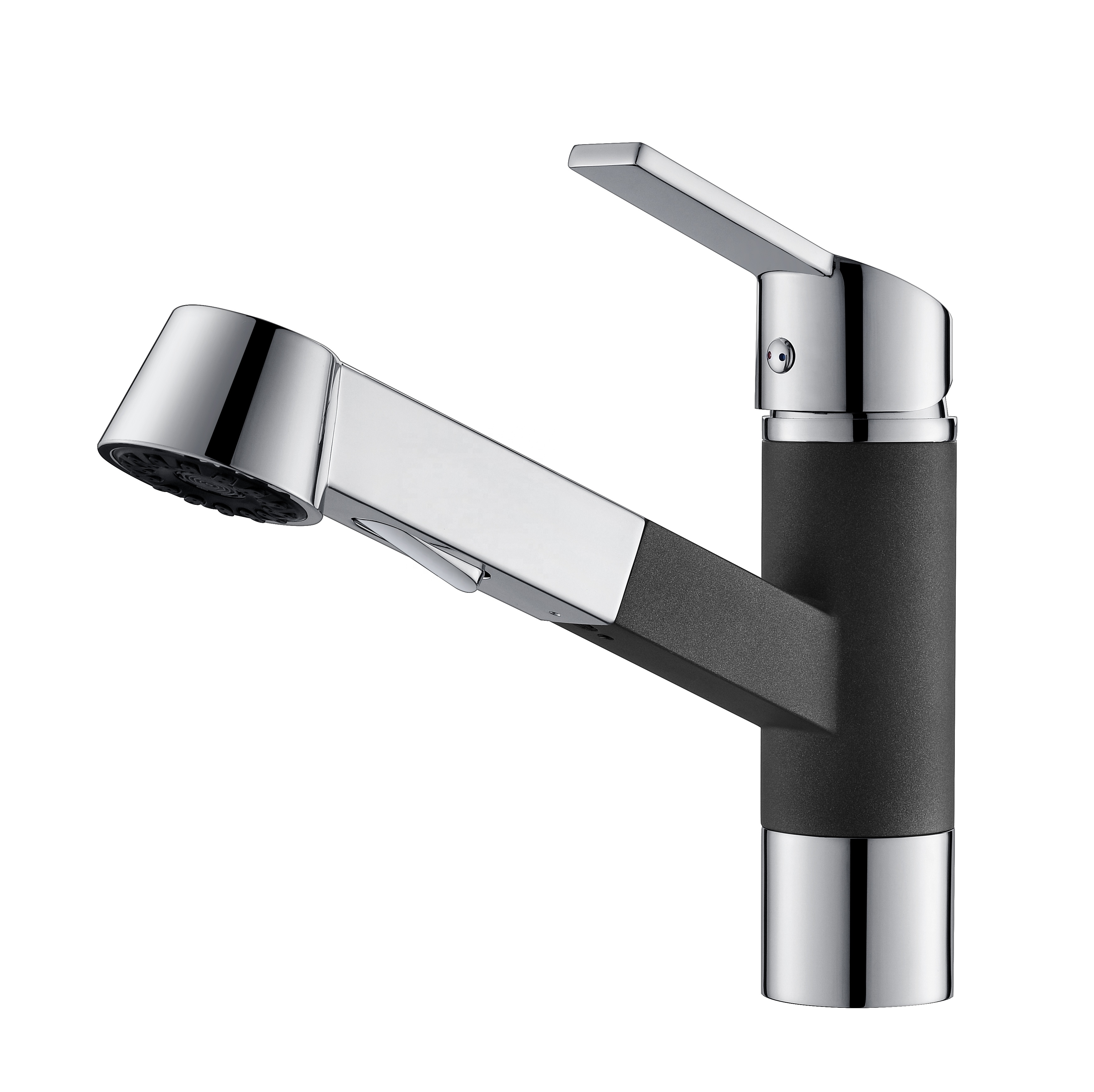 Faucet With Shower Pull Out Faucet For Kitchen Sink Single Handle Square Pull Out Kitchen Faucet
