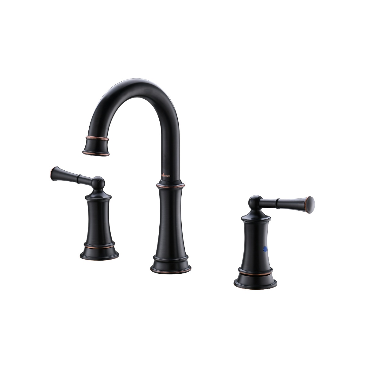 APB122-ORB 4" Minispread Faucet Bathroom Faucet Hot And Cold Water Classic Basin Faucet