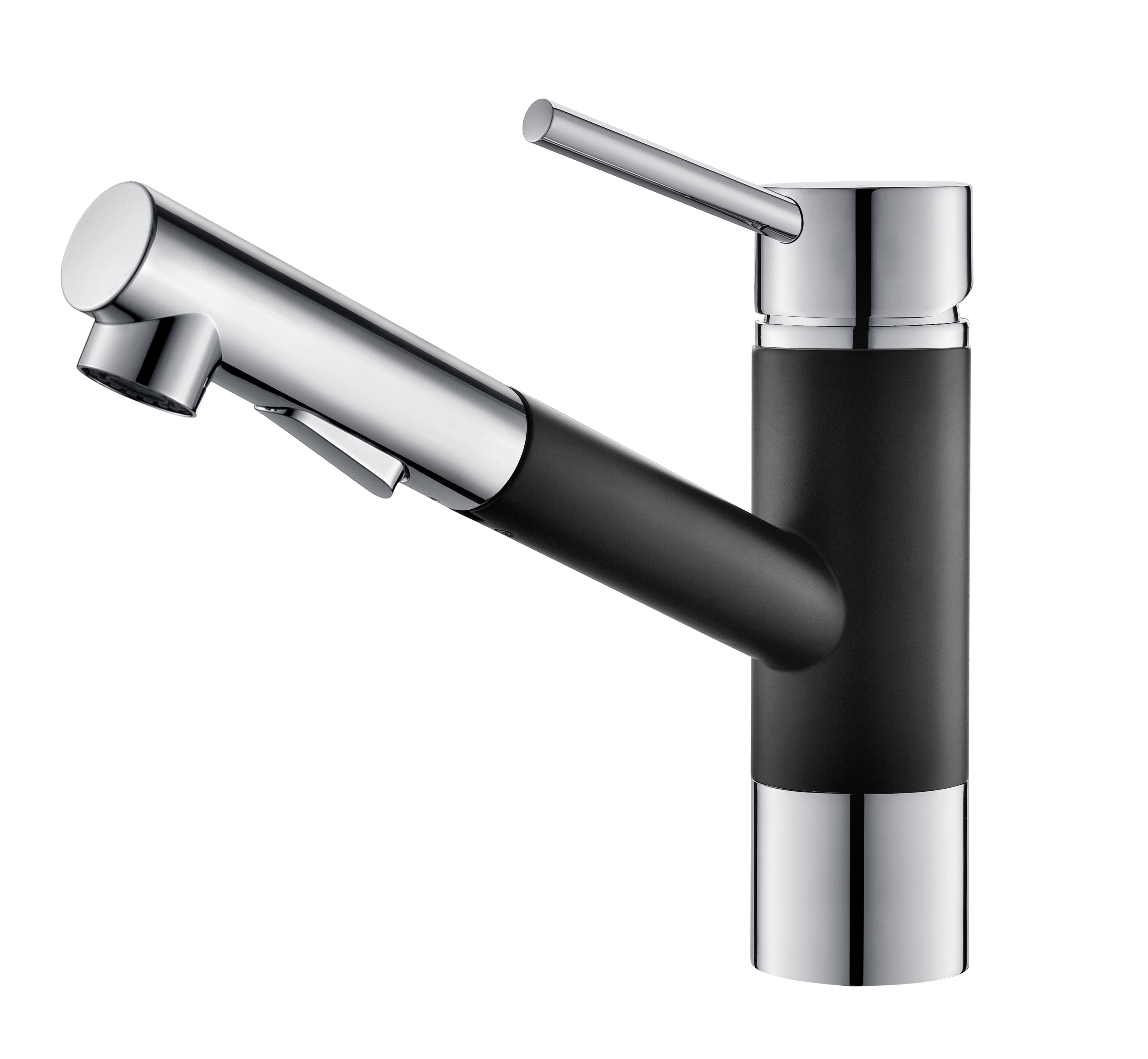 Contemporary Stainless Steel Pull Out Kitchen Faucets Taps Kitchen Sink Faucets