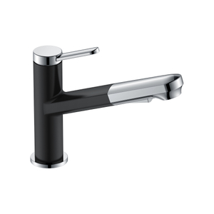 New Design Contemporary Pull-out Chrome Black Kitchen Faucets